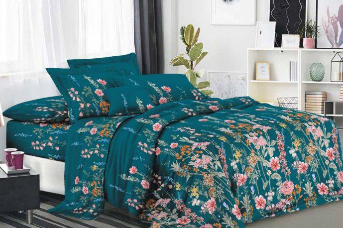 Комплект постільної білизни Vital-Textile бязь 3D Premium 150х220 см (BP1.5-258)