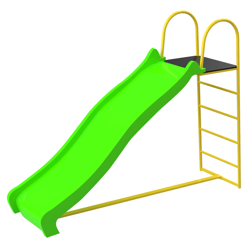 Детская горка уличная Kidigo Пластик 260х60х173 см Разноцветный (1127670957)