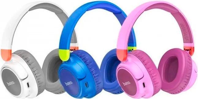 Наушники Hoco W43 Adventure BT5,2 Wireless Blue (000302) - фото 3