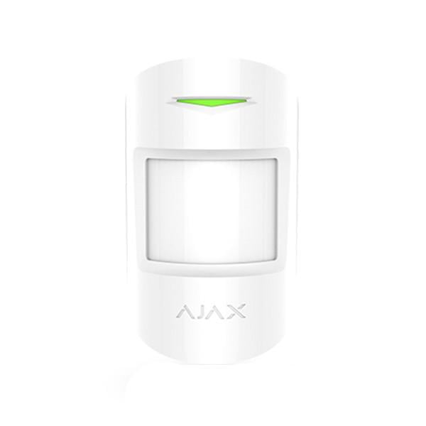 Датчик руху бездротовий Ajax MotionProtect Plus White з мікрохвильовим сенсором (33028662) Датчик руху бездротовий Ajax MotionProtect Plus White з мікрохвильовим сенсором (33028662)