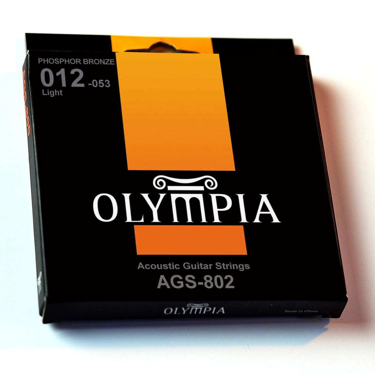 Струны для акустической гитары OLYMPIA AGS802 - фото 2