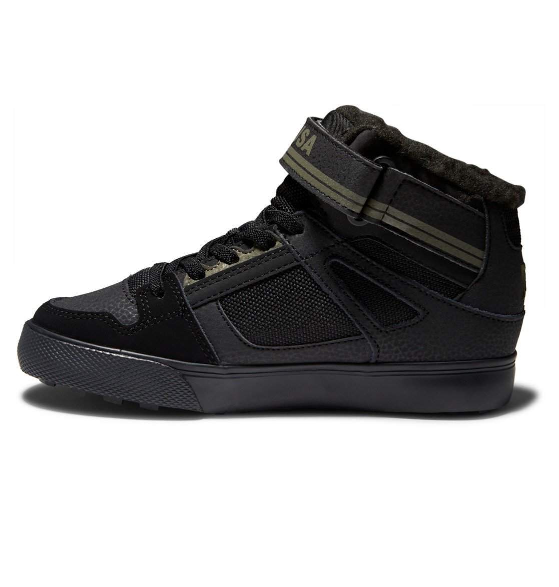 Кросівки DC Shoes Kids Pure High Top Wnt р. 33,5/2,5/21,5 см Чорний - фото 2 Кросівки DC Shoes Kids Pure High Top Wnt р. 33,5/2,5/21,5 см Чорний - фото 2