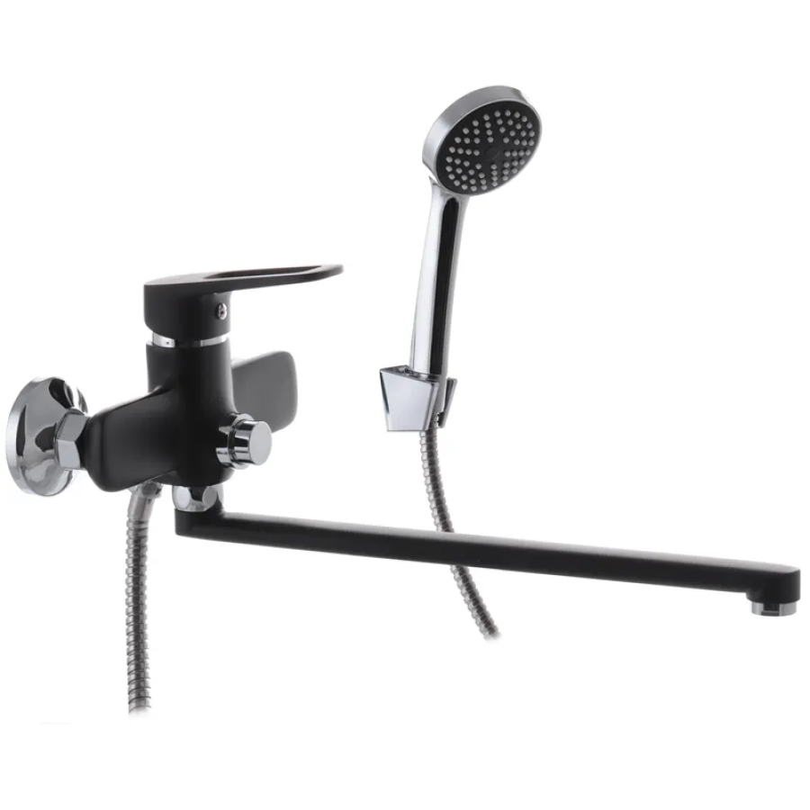 Смеситель для ванной MIXXUS Nevada 006 Euro Black (MI5917)