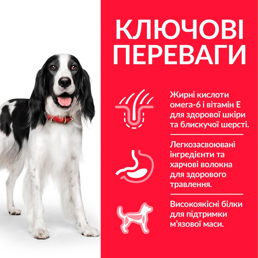 Корм для собак Hill’s Science Plan Medium Breed средних пород с курицей 14 кг - фото 2