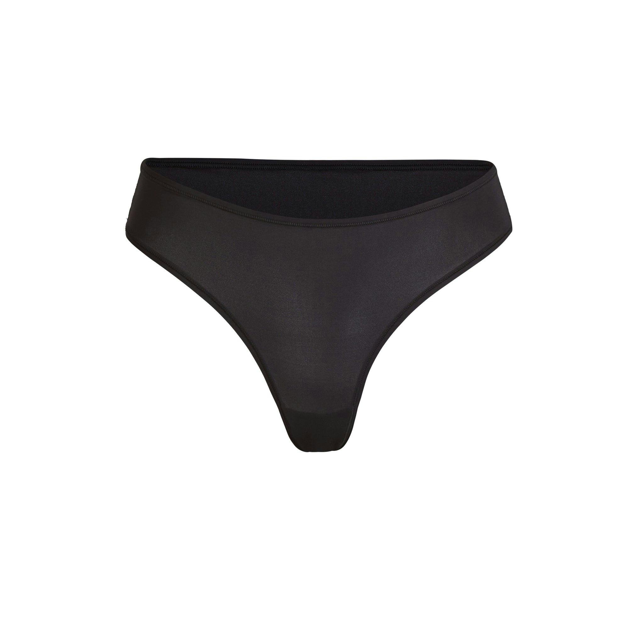 Трусы SKIMS Fits everybody Thong Onyx M (22128469)