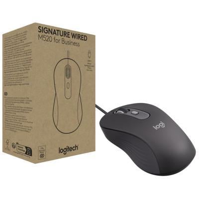 Комп'ютерна мишка Logitech Signature M520 USB-C Graphite (910-007511)