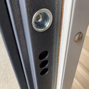 Дверь входная Redfort Грация 960х2040 мм Антрацитовый/Белый матовый (23332057) - фото 6 Дверь входная Redfort Грация 960х2040 мм Антрацитовый/Белый матовый (23332057) - фото 6