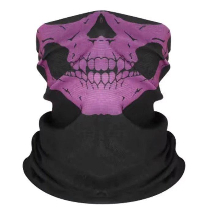 Бафф-маска защитная Череп Фиолетовый (321-02)