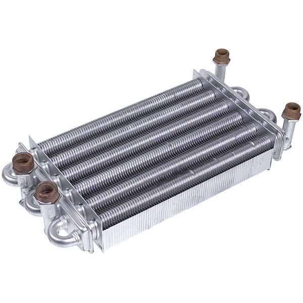 Теплообменник битермический для газового котла Biasi Boiler Sky 24 BI1472104 (00000050958)