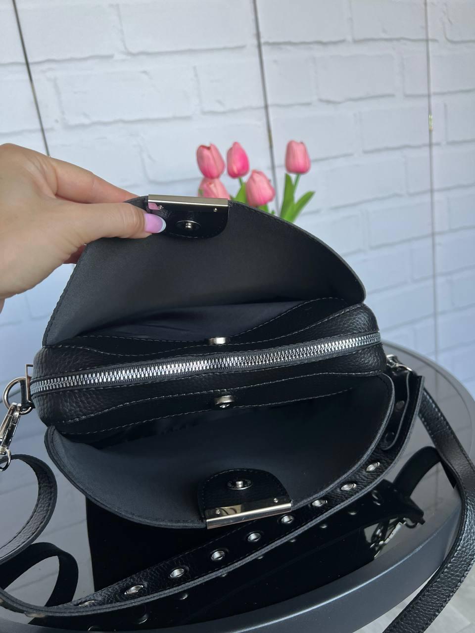 Сумка кросс боде женская через плечо с тремя отделениями из замши и экокожи Черный - фото 7 Сумка кросс боде женская через плечо с тремя отделениями из замши и экокожи Черный - фото 7