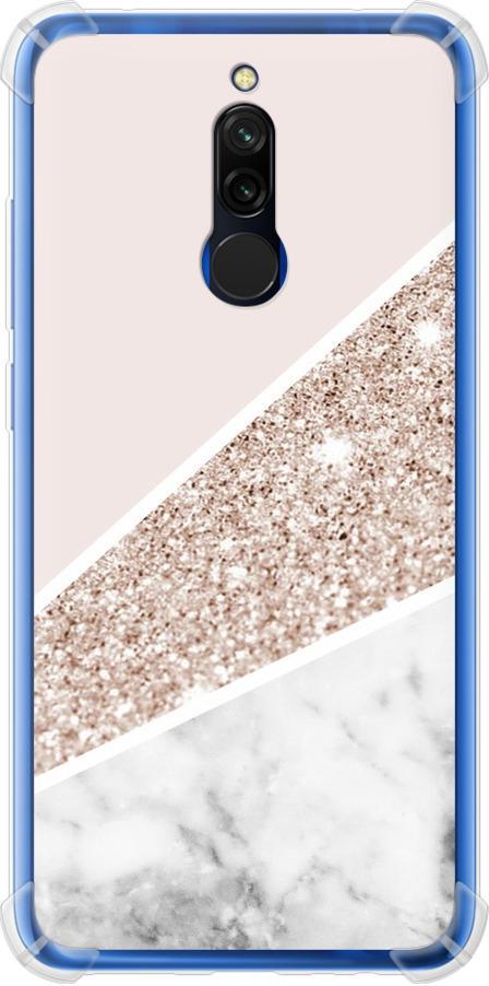 Чехол на Xiaomi Redmi 8 Пастельный мрамор (4342sp-1806-42517)