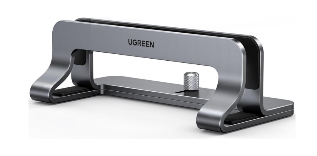 Підставка для ноутбука Ugreen 12-26 мм алюмінієва Сірий металік (45622)