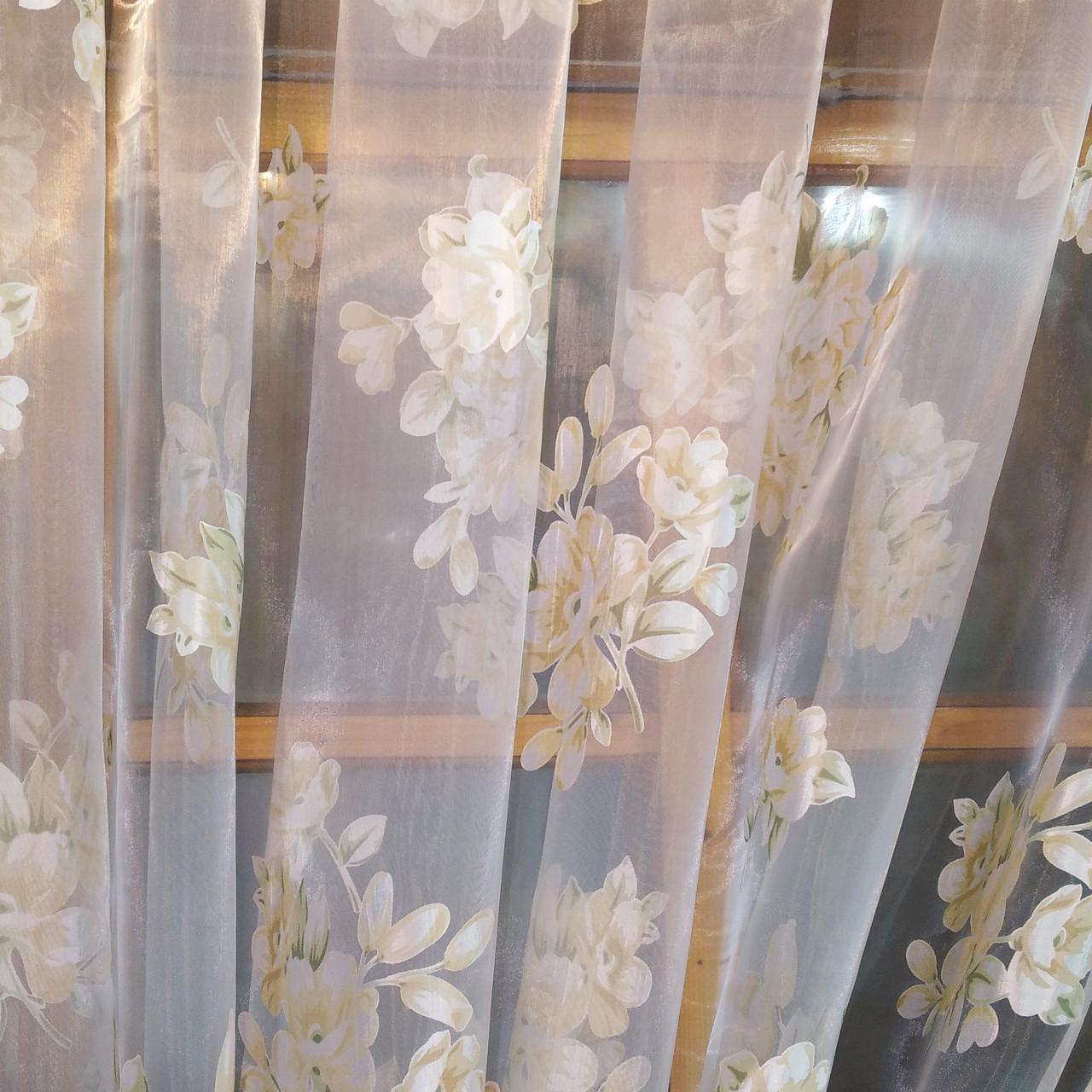 Штори Вероніка Золота троянда/Пісочний (826515601) - фото 4 Штори Вероніка Золота троянда/Пісочний (826515601) - фото 4