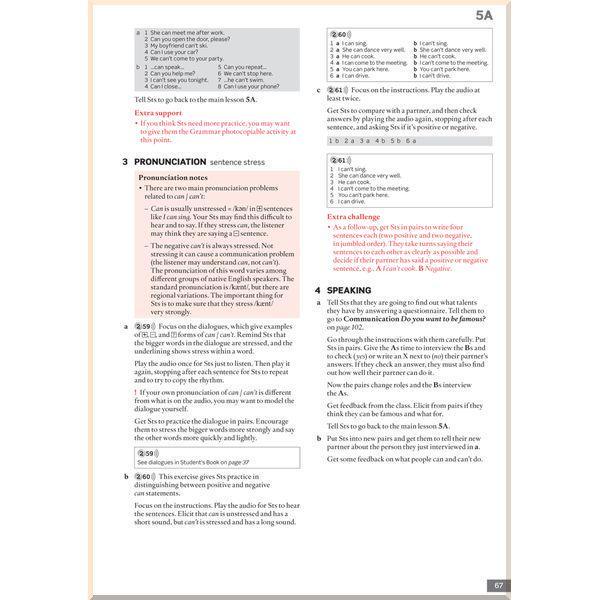 Книга для учителя American English File Second Edition 1 Teacher's Book with Testing Program CD-ROM - фото 4