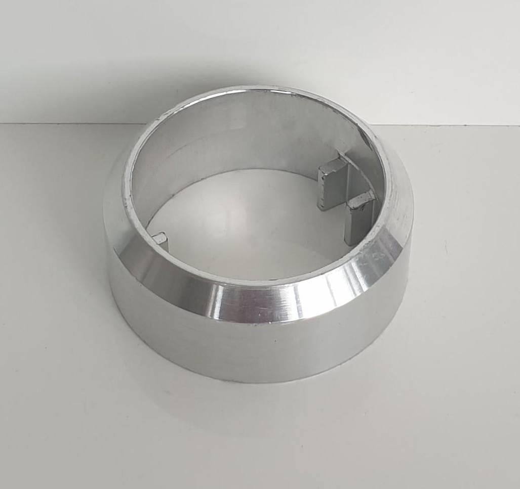 Фланець на стійку для алюмінієвих поручнів Ø 40 мм Сріблястий