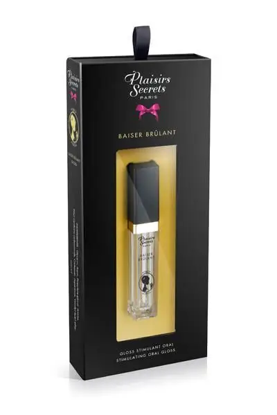 Стимулирующий блеск для губ Plaisirs Secrets Stimulating Oral Gloss Baiser Brulant 7 мл