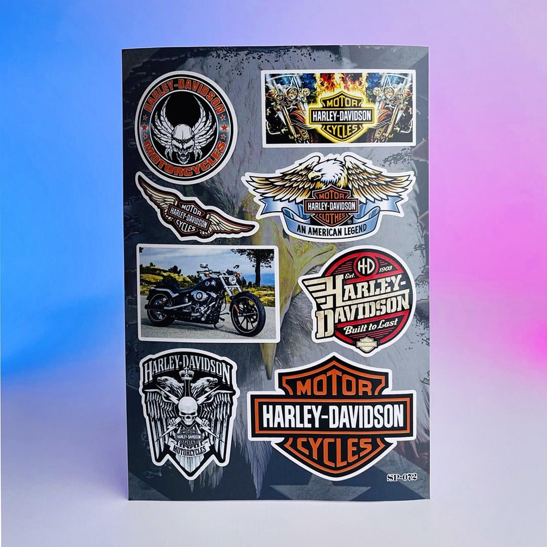 Стікер пак Harley Davidson SP 072