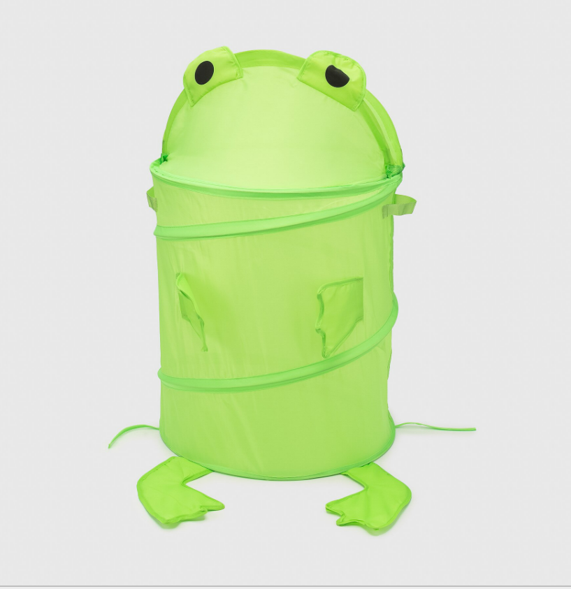 Корзина для игрушек Bambi лягушка Зеленый (M 1039)