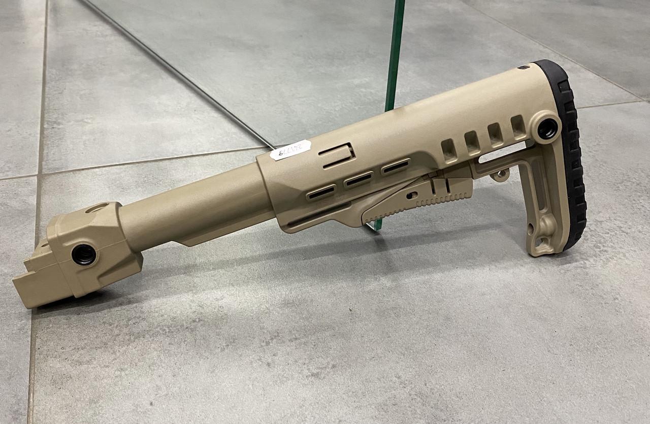 Прямой приклад DLG TACTICAL DLG-087 с трубкой DLG-146 телескоп/без подщечника/антабка на 2 стороны Койот (241779-241705) - фото 2 Прямой приклад DLG TACTICAL DLG-087 с трубкой DLG-146 телескоп/без подщечника/антабка на 2 стороны Койот (241779-241705) - фото 2