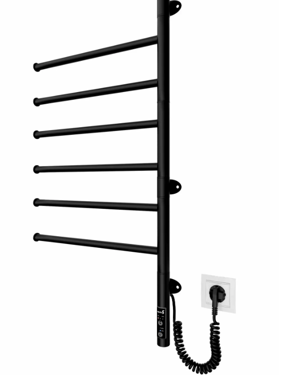 Рушникосушарка електрична Вієр-I 800х445/55 Чорний матовий (4820111355617) Рушникосушарка електрична Вієр-I 800х445/55 Чорний матовий (4820111355617)