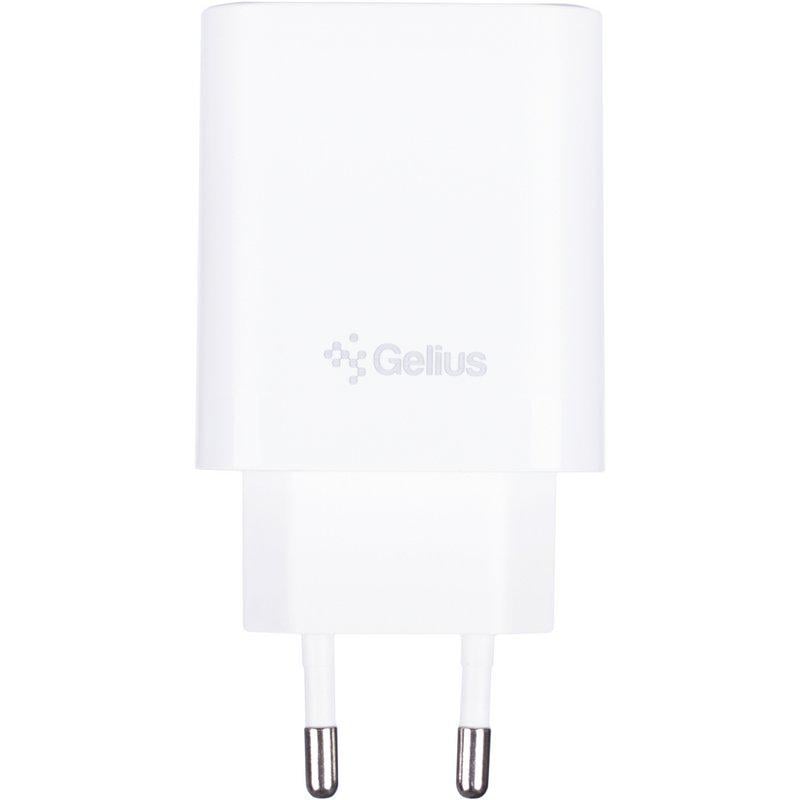 Зарядний пристрій мережевий Gelius Stratus GP-HC068 45W 1Type-C+1USB-A з кабелем GP-UCN010 Type-C to Type-C 1,2 м (102013) - фото 5