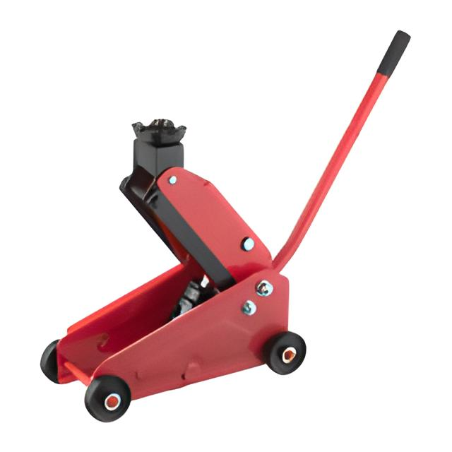 Домкрат гидравлический Intertool подкатной 2 т высота подъема 135-385 мм в чемодане (GT0109)