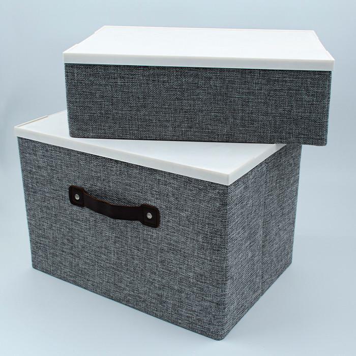 Короб складной Handy Home с пластиковой крышкой 33x23x11 см (EH-02S) - фото 3