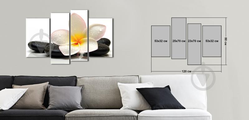 Модульная картина Декор Карпаты Vip Collection 120х80 см (VIP-M4-2)