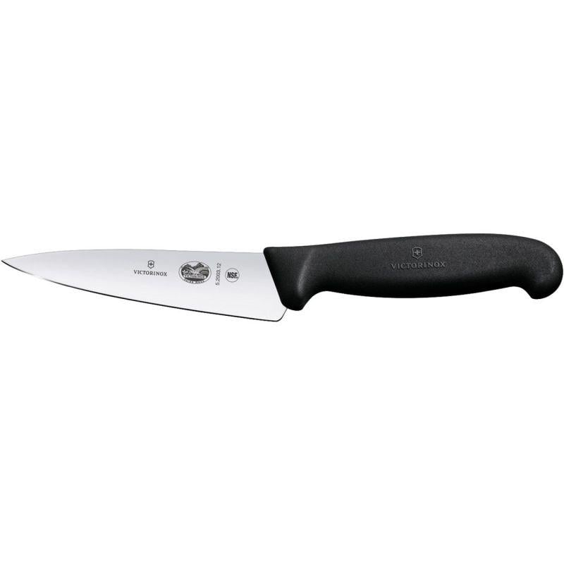 Кухонний ніж Victorinox Vx52003.12 Fibrox Kitchen 313 мм Чорний