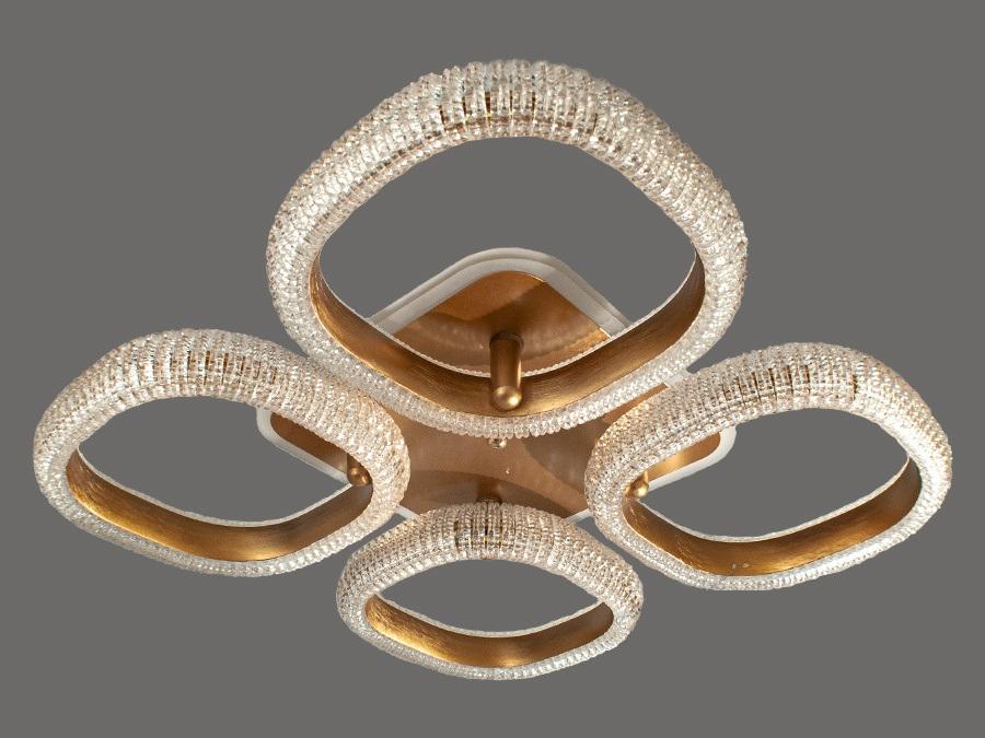 Люстра потолочная Octav с диммером и LED подсветкой 80 Вт