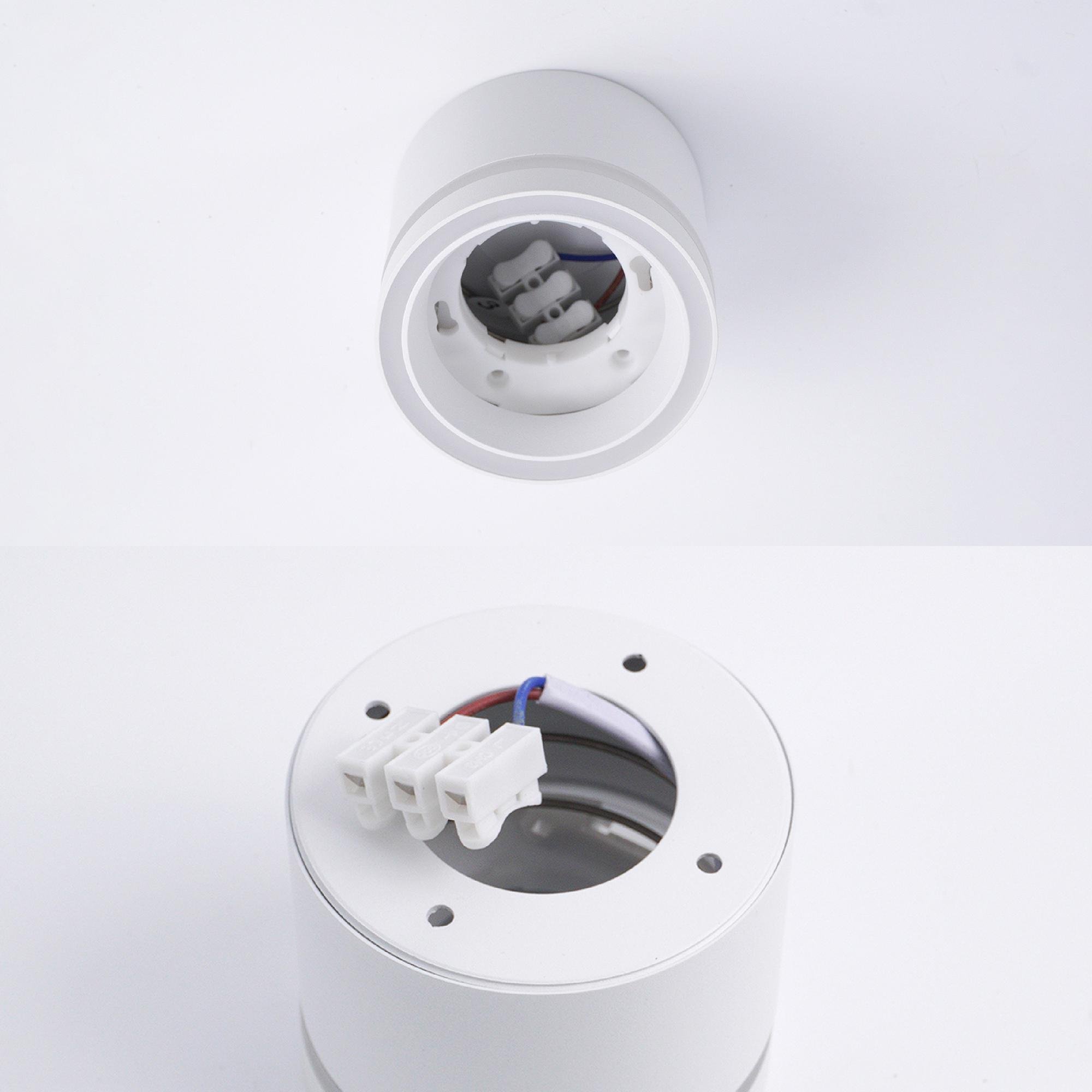 Светильник потолочный ESLLSE GELA R GX53 85x70 мм Белый (10514-1) - фото 4 Светильник потолочный ESLLSE GELA R GX53 85x70 мм Белый (10514-1) - фото 4