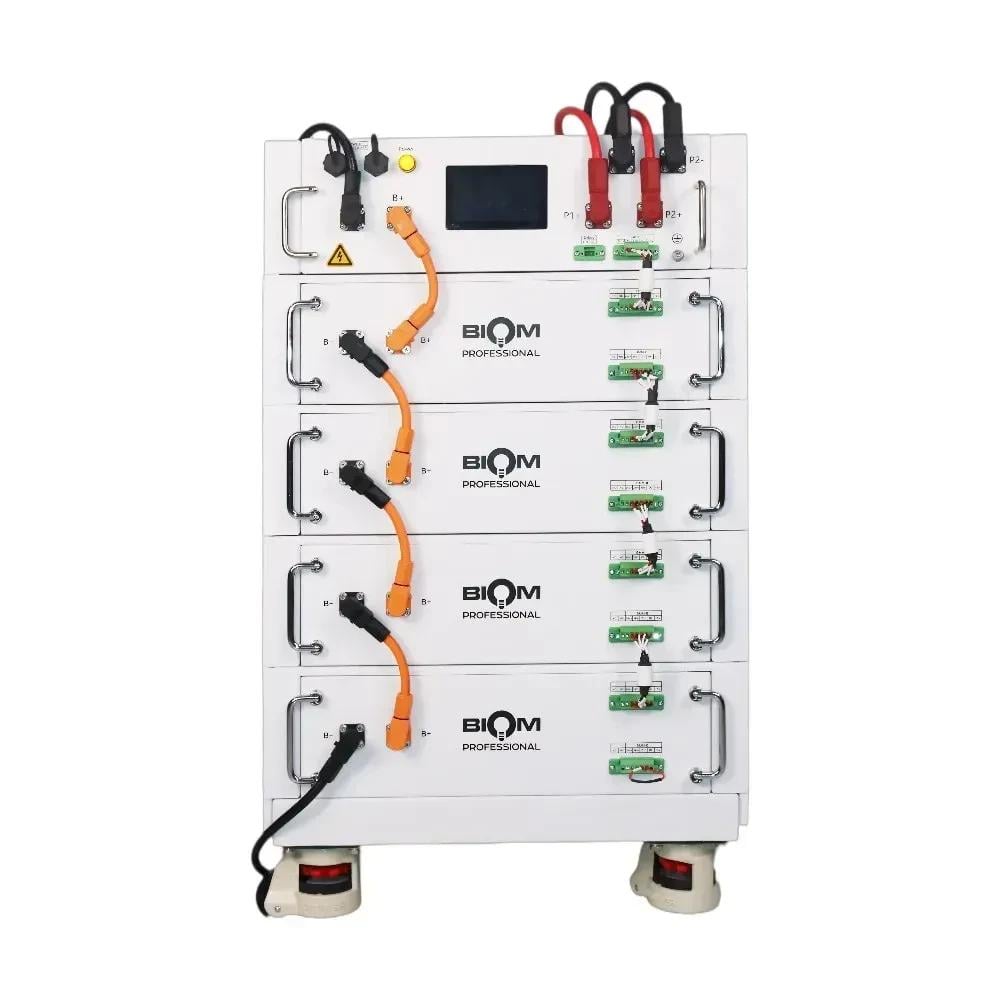 Система накопления энергии Biom Professional BIOM-HV1-04 20,48 кВт·ч 51,2V LiFePO4 4 батареи с BMS и платформой White (34063657) Система накопления энергии Biom Professional BIOM-HV1-04 20,48 кВт·ч 51,2V LiFePO4 4 батареи с BMS и платформой White (34063657)