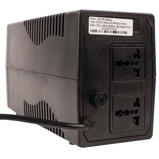 ДБЖ лінійно-інтерактивний Hikvision DS-UPS600/EU 360W - фото 3 ДБЖ лінійно-інтерактивний Hikvision DS-UPS600/EU 360W - фото 3