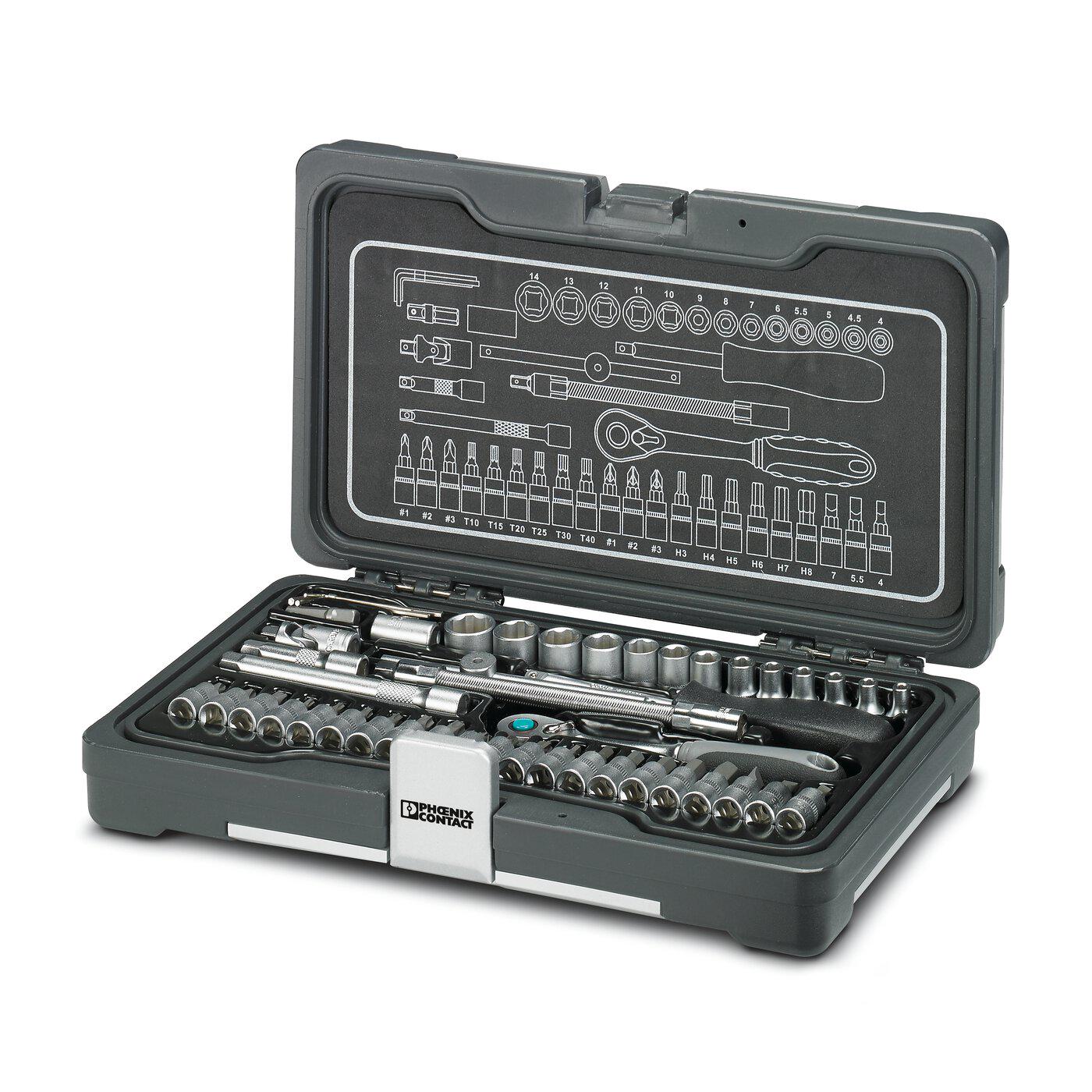 Набір торцевих головок 1/4" Phoenix Contact SF-SOCKET SET 47 (1200292)