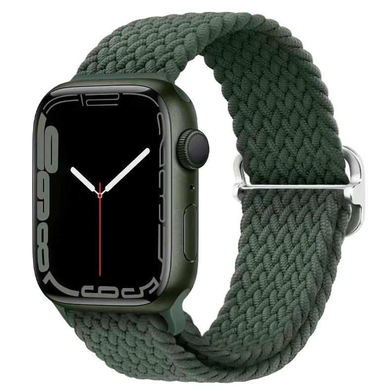 Ремінець тканинний INKAX WB-03 для Apple Watch 42/44/45/49 mm Series Ultra/SE/8/7/6/5/4/3/2/1 Green