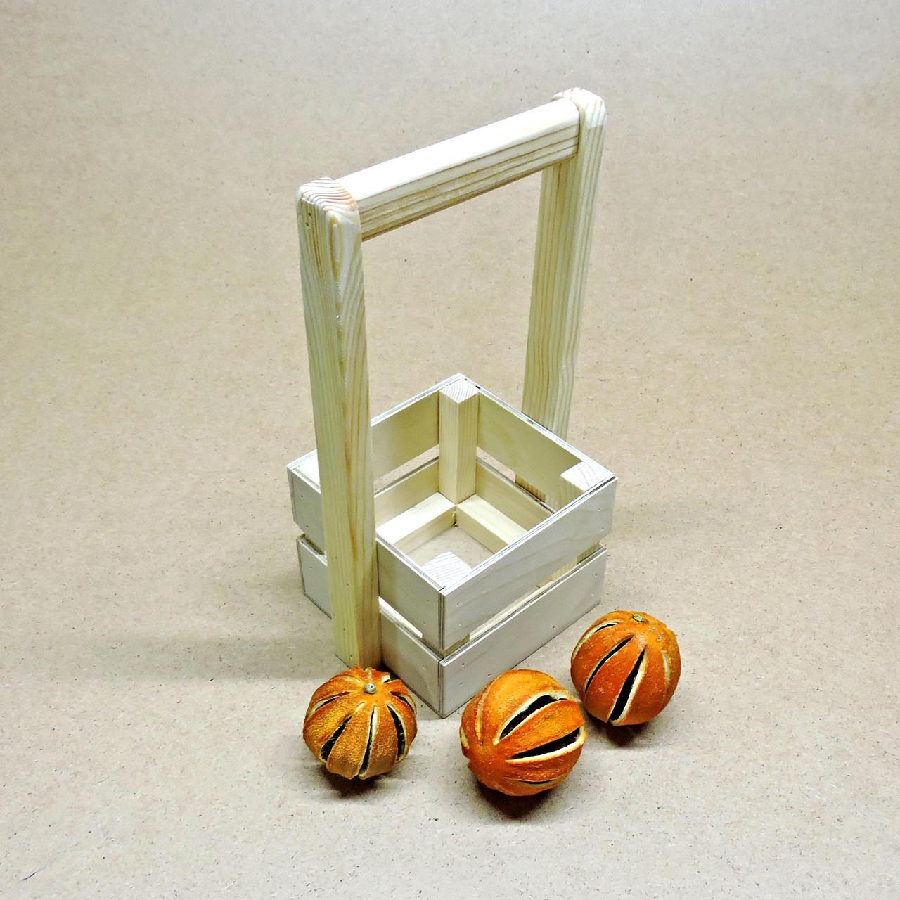 Корзинка подарочная из дерева Шервуд 12х12 см Бланже (ПДК-0021101) - фото 3 Корзинка подарочная из дерева Шервуд 12х12 см Бланже (ПДК-0021101) - фото 3