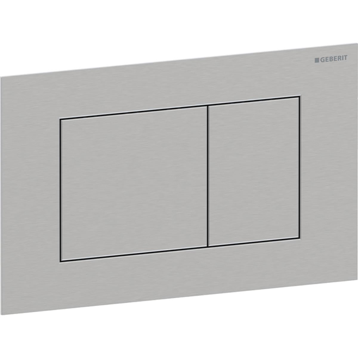 Кнопка для установки Geberit Sigma40 Square механическая Сталь матовая (115.629.FW.1)