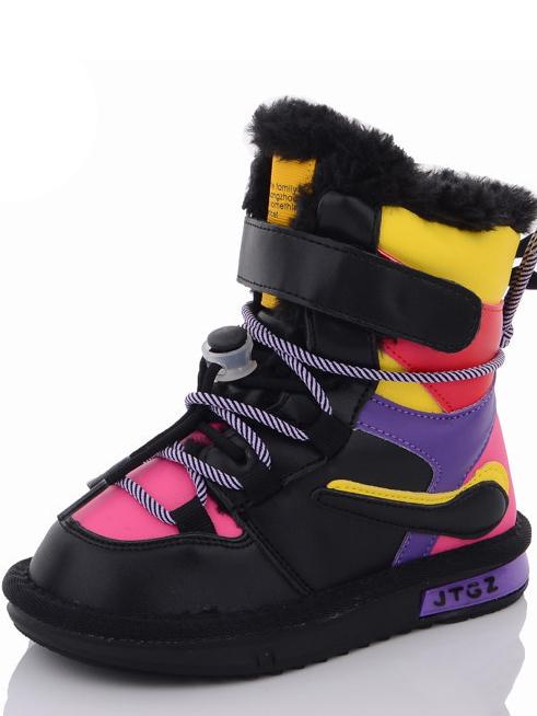 Дутики с натуральной шерстью Paliament B8815-3 р. 24 Черный