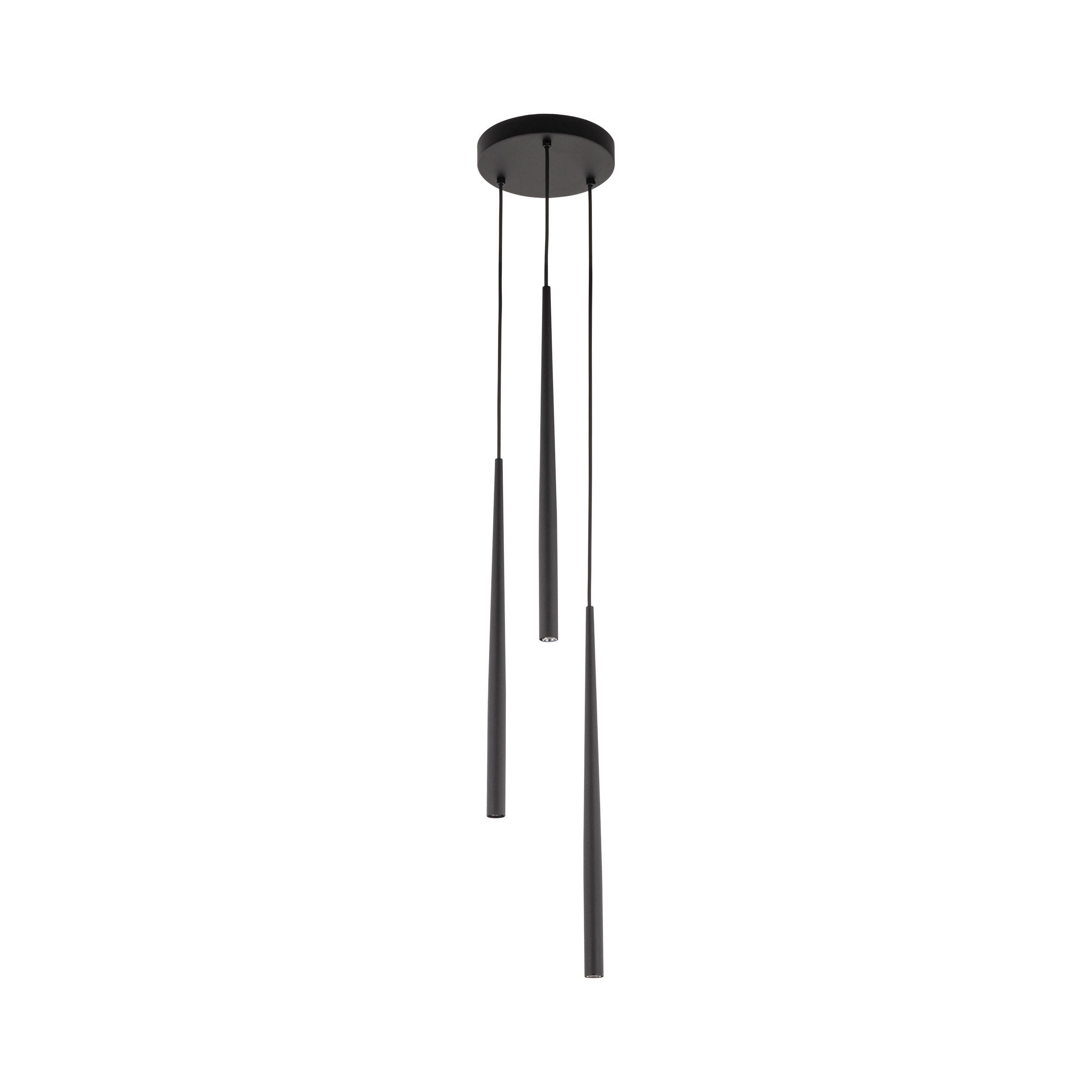 Підвісний світильник PIANO 3 Black (10113) Підвісний світильник PIANO 3 Black (10113)