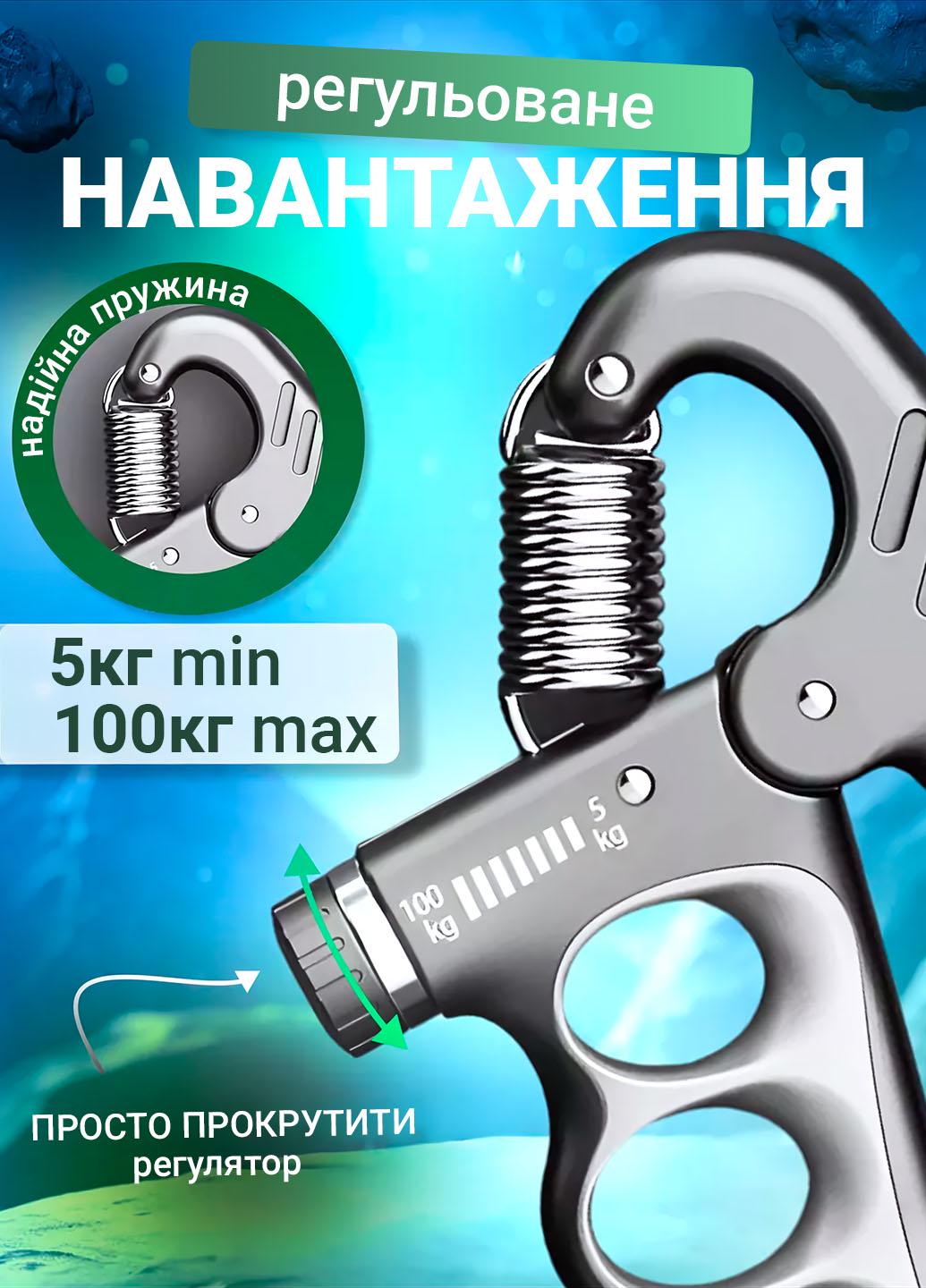 Эспандер кистевой со счетчиком регулируемая нагрузка 5-100 кг (12877) - фото 3 Эспандер кистевой со счетчиком регулируемая нагрузка 5-100 кг (12877) - фото 3