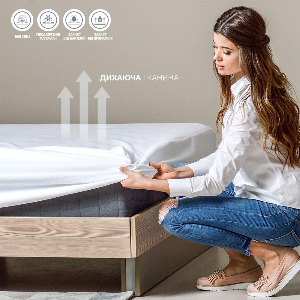 Наматрасник-чехол IDEIA Aqua Stop водонепроницаемый 140x200+23 см - фото 5 Наматрасник-чехол IDEIA Aqua Stop водонепроницаемый 140x200+23 см - фото 5