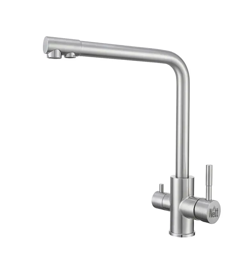 Смеситель для кухни Nett FS-33 Frosh с подключением к фильтру Хром (NET-030420) - фото 1