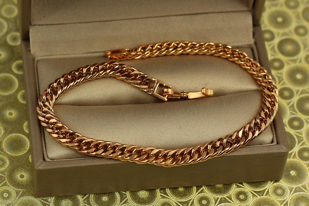 Браслет Xuping Jewelry Кобра 20 см х 5 мм Золотистый (2036186557)