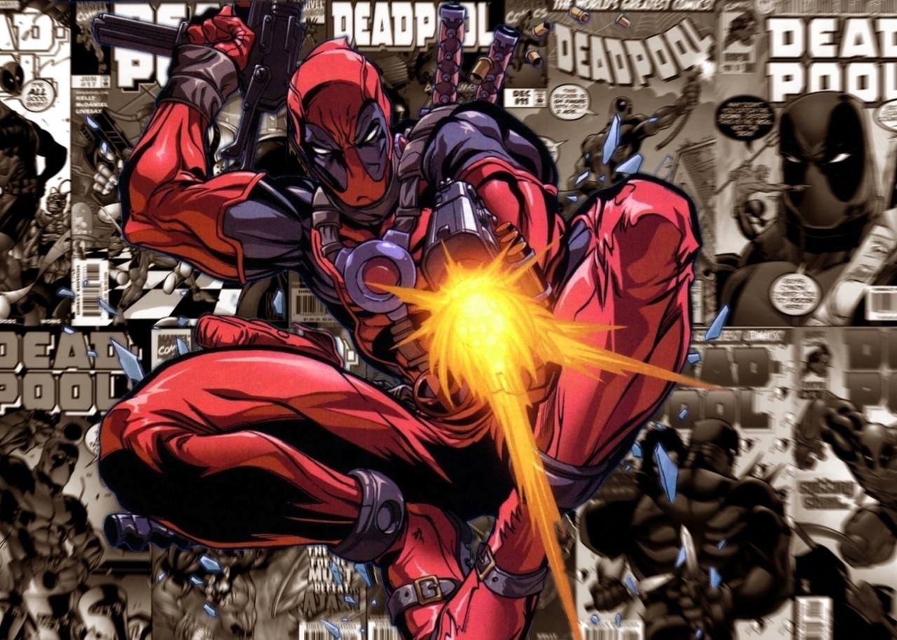 Картина постер Gee! Deadpool Дэдпул комик 60х40 см DP.09.014