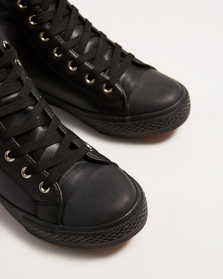 Кроссовки высокие женские из эко-кожи Diverse SELENI р. 39 Черный (5902598500021) - фото 3 Кроссовки высокие женские из эко-кожи Diverse SELENI р. 39 Черный (5902598500021) - фото 3