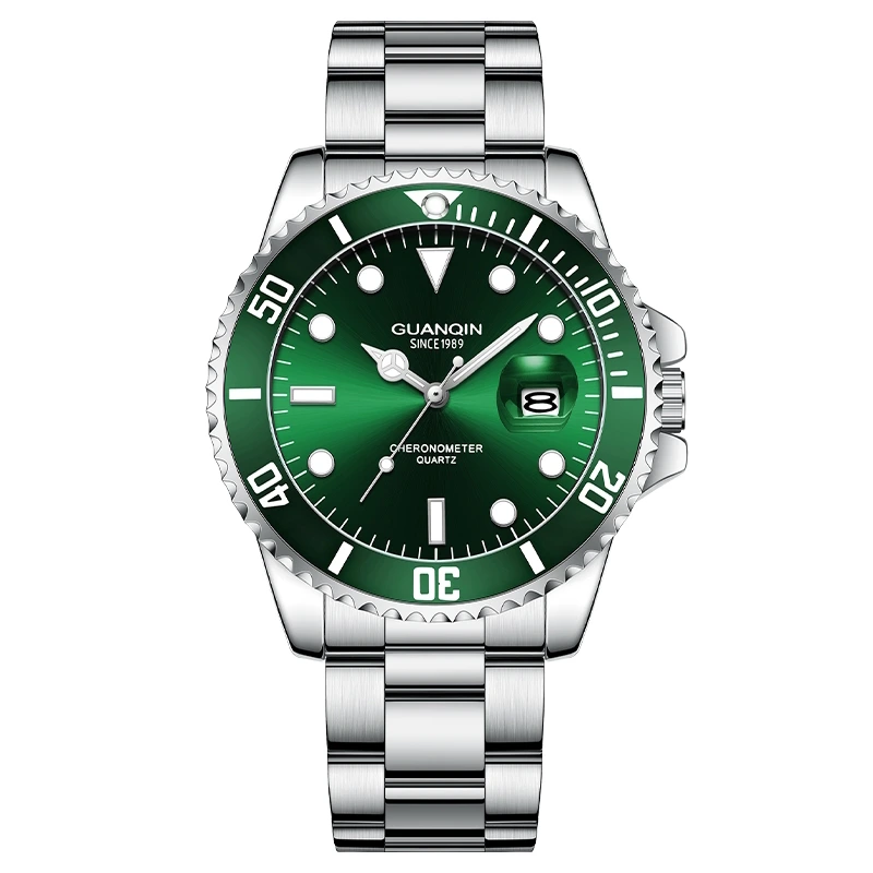 Годинник чоловічий водостійкий Guanquin Materhorn 5 Bar (25216)