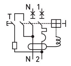 Диференциальный автомат/выключатель E.NEXT e.elcb.pro.2.C25.30 2р 25А C 30 mA с разделенной рукояткой (p0620003) - фото 3