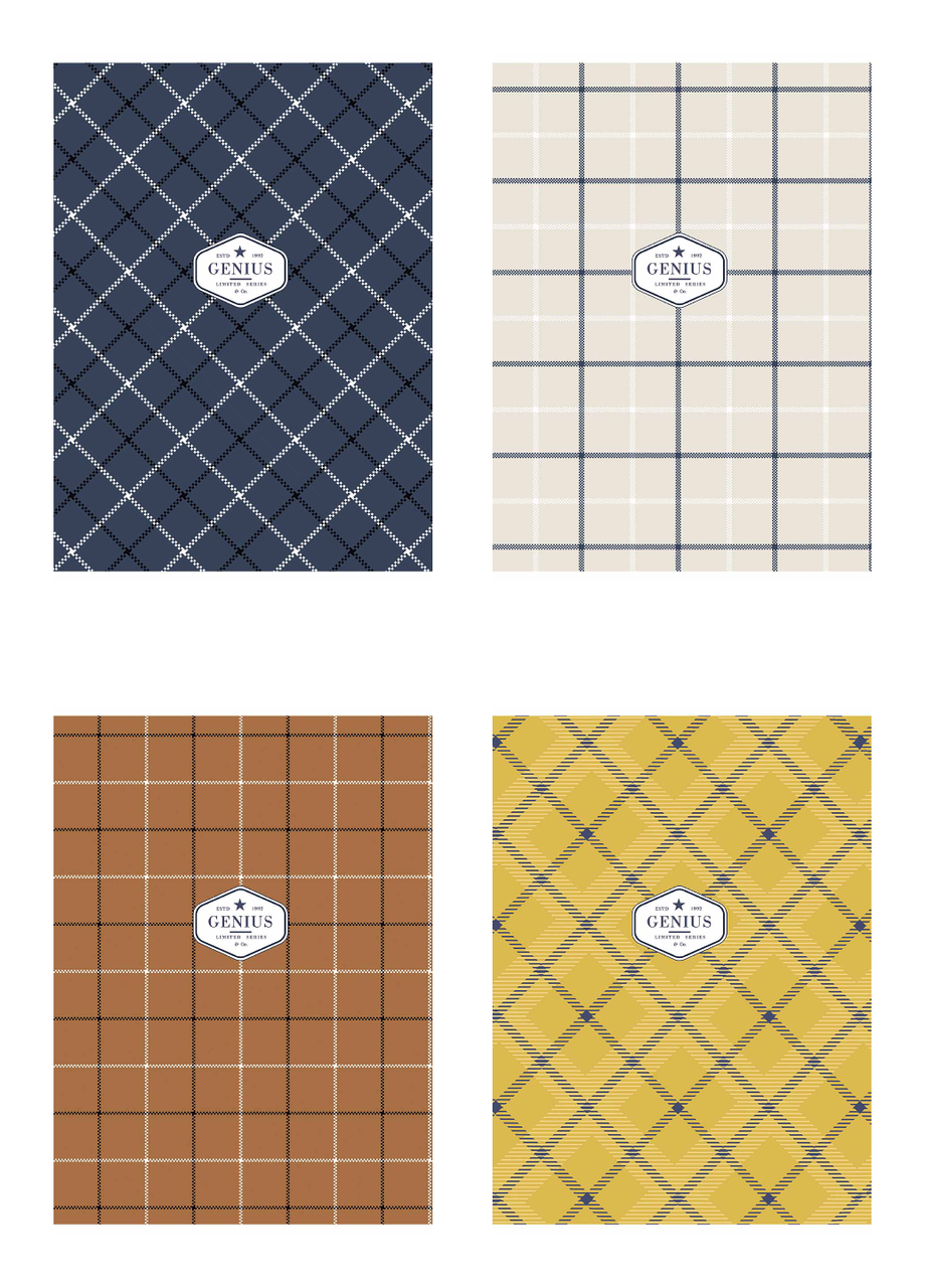 Комплект школьных общих тетрадей Школярик А5 48 л. в линейку 4 шт. (5211 4823088224757)