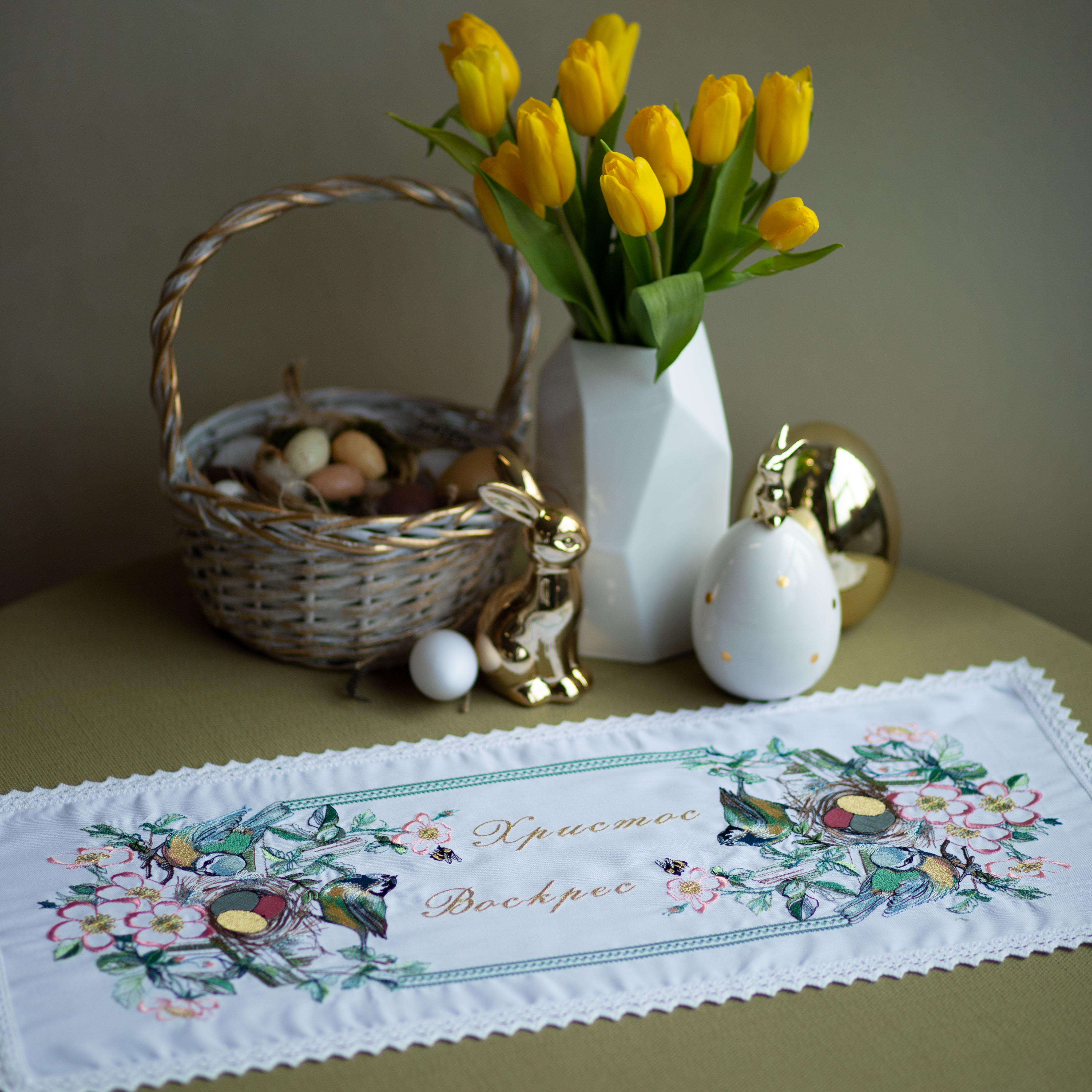 Рушник-доріжка великодня Едельвіка 70х33 см (31-21/09)