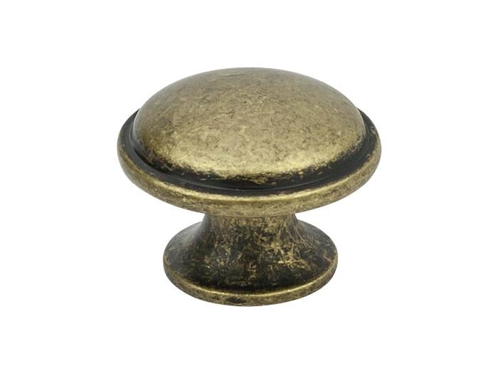 Мебельная ручка-кнопка Virno Antique 635 Патинированная бронза